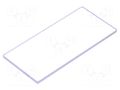 Front panel; 36x72mm; panel mount enclosures COMBIPLAST OP36X72PP