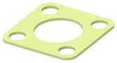 EMI SHIELDING GASKET, 30.18MM X 30.18MM 2424020-1