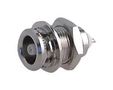 RF COAX CONN, QLA, BULKHEAD JACK, 50 OHM 22"QLA-01-0-2/112"NE