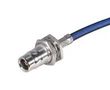RF COAX CONN, QN, BULKHEAD JACK, 50 OHM 24"QN-50-3-1/133"NE
