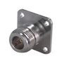 RF COAX CONN, JACK, PANEL, 75 OHM 23"N-75-0-1/133"NE
