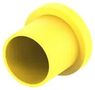 PROTECTIVE CAP, SZ 11, PLUG, LDPE, YLW 2407269-4