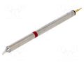 Tip; bent chisel; 1mm; 420÷475°C; for hot tweezers; 2pcs. THERMALTRONICS K80TZ010B