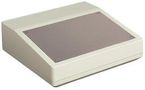 ENCLOSURE, DESK TOP, PLASTIC, GRAY PC-11493