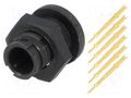 Connector: circular; socket; male; 3A; 125V; PIN: 6; EN2; soldering SWITCHCRAFT EN2P6M26