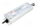 Power supply: switching; LED; 150W; 24VDC; 6.25A; 180÷295VAC; IP67 MEAN WELL ELG-150-24B