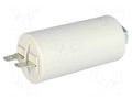 Capacitor: polypropylene; motors, run; 6uF; 450V; Ø30x58mm; ±10% MIFLEX I15KV560K-B