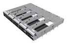 CONN CAGE, QSFP-DD, 1X5 GANGED, PRESSFIT UE36C5620105001