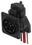 EV CABLE, IEC 62196-2 INLET-FREE END, 1M 2-2208885-1