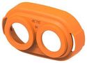 CABLE SEAL COVER, ORANGE, PA6+GF 2296059-4