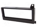 Radio frame; Chrysler,Dodge; 1 DIN; black 4CARMEDIA RAM-40.093.1
