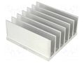 Heatsink: extruded; grilled; L: 80mm; W: 78mm; H: 35mm; aluminium; raw STONECOLD RAD-A5723/80