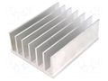 Heatsink: extruded; grilled; L: 100mm; W: 78mm; H: 35mm; aluminium STONECOLD RAD-A5723/100
