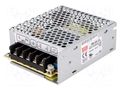 Power supply: switching; for building in,modular; 35W; 12VDC; 3A MEAN WELL RS-35-12