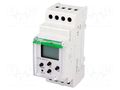 Programmable time switch; Range: 24h / 7days; SPDT; 24÷264VAC F&F PCZ-523