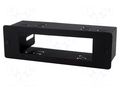 Mounting half frame for CB radio; M-tech; with center hole 4CARMEDIA PCB.TYP.18