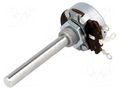 Potentiometer: shaft; single turn; 5kΩ; 4W; ±10%; 6mm; Shaft: smooth AB Elektronik POT4W-5K