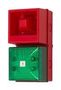 AUDIO/VISUAL SIGNAL, FLASH, 230VAC, GRN 245206