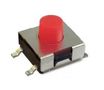 TACTILE SWITCH, 0.05A, 12VDC, TH, 260GF MPTSHW-64R-V
