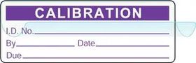 CALIBRATION LABELS, SELF-LAM, VINYL, 44.5MM W QCC306BK