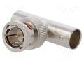 T adapter; BNC socket x2,BNC plug; 75Ω; gold-plated AMPHENOL RF B9073D1-ND3G-75