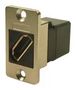 HDMI COUPLER, RCPT-RCPT, PANEL CP30688M