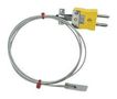 THERMOCOUPLE, TYPE K, 1M, 350DEG C FL-K-1.0-C4-SP-A-Z Z=C/C