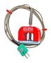 THERMOCOUPLE, TYPE K, 3M, 250DEG C H/MAGNET-K-3M-MP (11.8KG PULL)