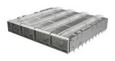 CONN, QSFP CAGE, 1X4 GANG, PRESS FIT UE62C462102121