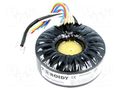 Transformer: toroidal audio; 80VA; 115VAC; 275V; 3.2÷3.2V; 120mA TOROIDY TSTA80/001