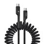 Fast Charging Cable USB-C to USB-C Baseus Fish-Eye 100W, 1m (black), Baseus P10320203111-00