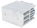 Heatsink: extruded; grilled; for one phase solid state relays STONECOLD RAD-SSRTH-76/76