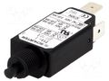 Circuit breaker; Urated: 240VAC; 48VDC; 10A; SPST; Poles: 1; screw SCHURTER T11-311-10A