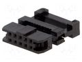 Connector: IDC; plug; female; PIN: 10; IDC; for ribbon cable; 2mm AMPHENOL COMMUNICATIONS SOLUTIONS T826110A201CEU