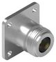 RF COAX CONN, N JACK, 50 OHM, PANEL 60412522241506