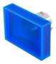 LENS, RECTANGULAR, BLUE, 15.3MM X 21.5MM 61-9331.6