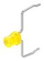 SINGLE LED, PB SW, T1 3/4, YEL 10-2603.3174S