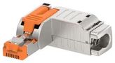 FIELD INSTALLABLE RJ45 PLUG, R/A, 8P4C 2383217-2