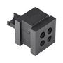GROMMET, STRAIN RELIEF, BLACK, 5-6MM 440-00023