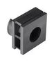 GROMMET, STRAIN RELIEF, BLACK, 22-23MM 440-00030