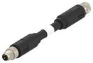 CABLE, 4P SPE M8 HYBRID RCPT-PLUG, 40M TB114CD4722-400