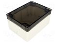 Enclosure: multipurpose; X: 90mm; Y: 120mm; Z: 60mm; 1554; grey; IP66 HAMMOND HM-1554F2GYSL