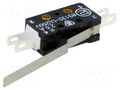 Microswitch SNAP ACTION; 2.5A/250VAC; 0.3A/220VDC; with lever PROMET WLK-19