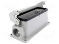 Enclosure for connectors: HDC; size 24B; Han® HMC; IP65; closed HARTING 19302241251