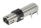 MODULAR CONN, 2P2C, R/A SPE JACK, TH 21033394201