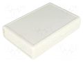 Enclosure: with panel; 1593; X: 75mm; Y: 111mm; Z: 25mm; ABS; black HAMMOND HM-1593NGY