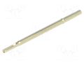 Test probe socket; 1.91mm; 6A; 075-25; soldered QA TECHNOLOGY IT075-S