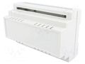 Enclosure: for DIN rail mounting; Y: 88mm; X: 138mm; Z: 62mm; grey KRADEX Z-104