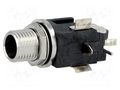 Connector: DC supply; socket; male; 11A; IP68; on PCBs; SMT,THT SWITCHCRAFT RASH10S