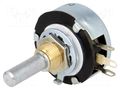 Potentiometer: shaft; single turn; 330Ω; 2W; ±10%; 6mm; wirewound TELPOD DG106-330R